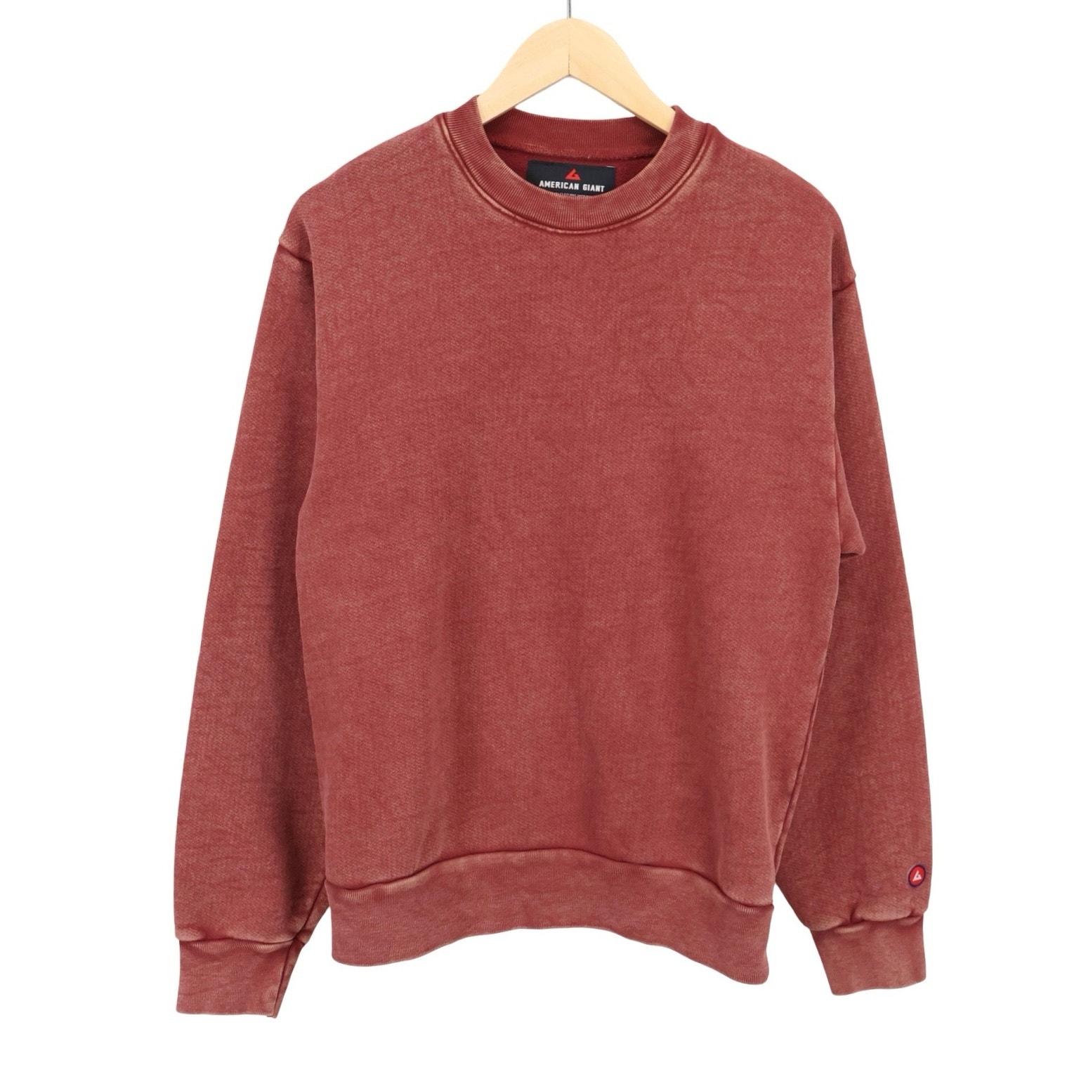 Nwot American Giant Unisex American Vintage Crew Sweatshirt Russet Brown Small